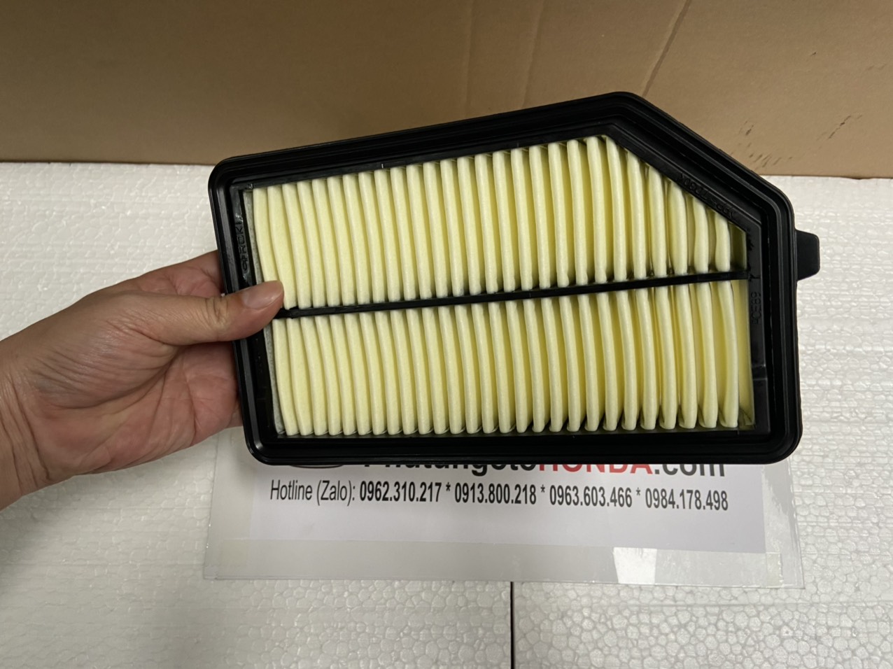 Lọc gió động cơ xe Honda JAZZ